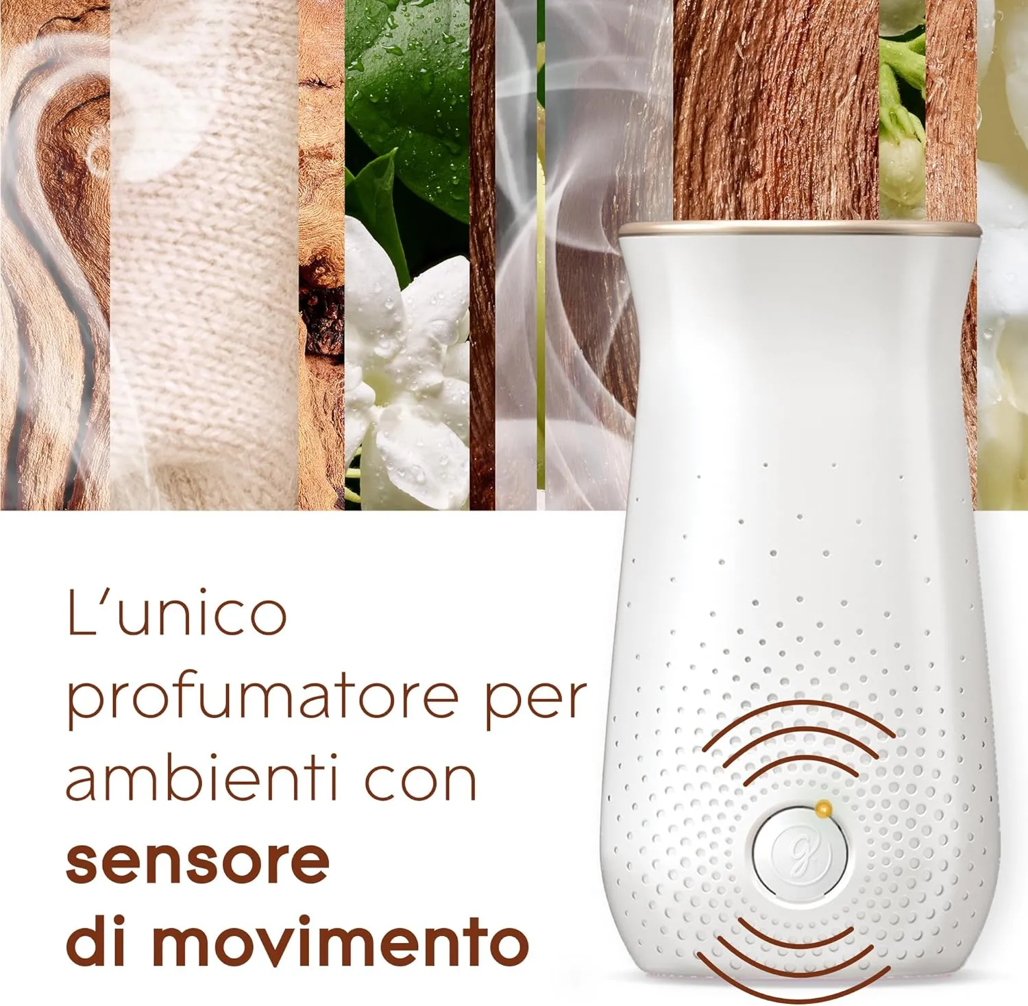 Glade Sense & Spray Profumatore Ambiente con sensore di movimento Sandalo di Bali (1)