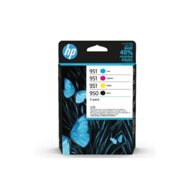 HP 950 BLACK/951 CMY INK  4-PACK