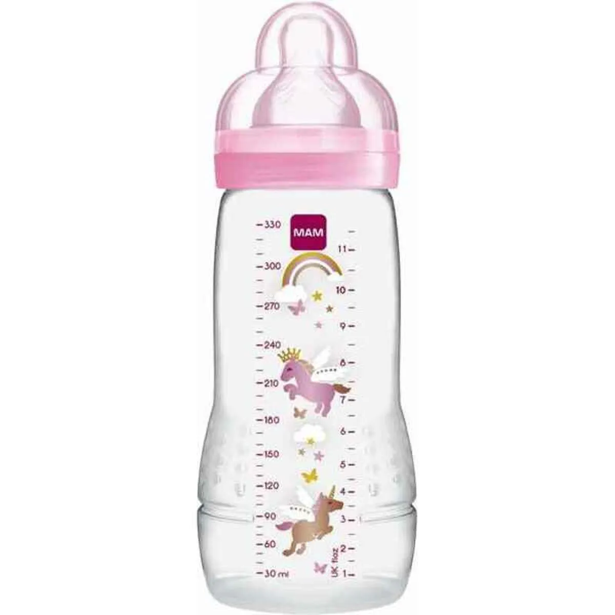 Biberon MAM Easy Active 330 ml Rosa