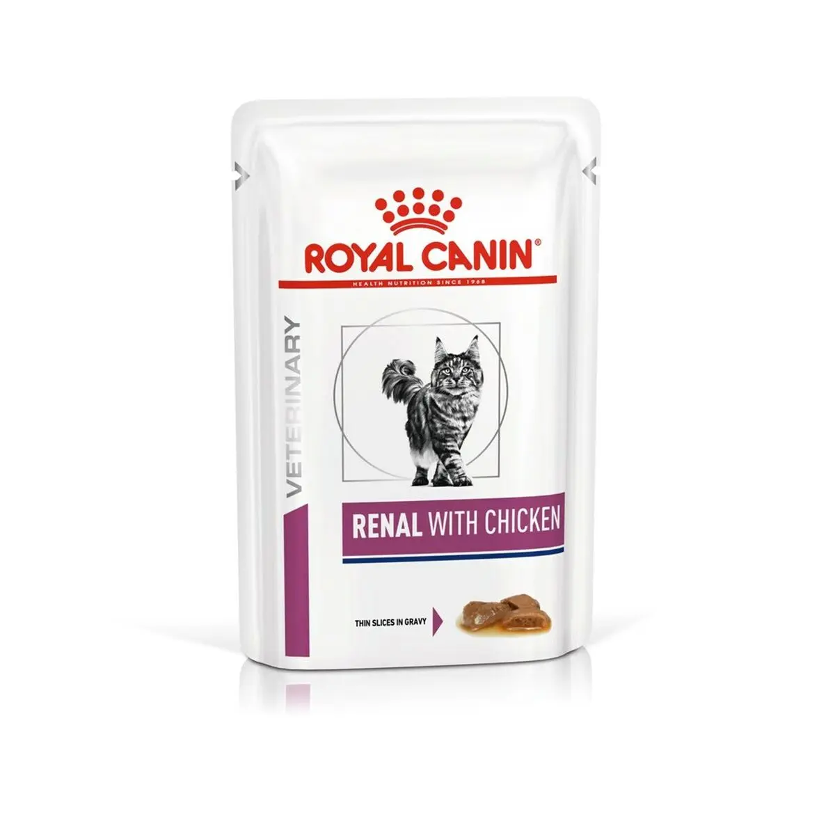 Cibo per gatti Royal Canin Renal With Chicken Uccelli Maiale 12 x 85 g