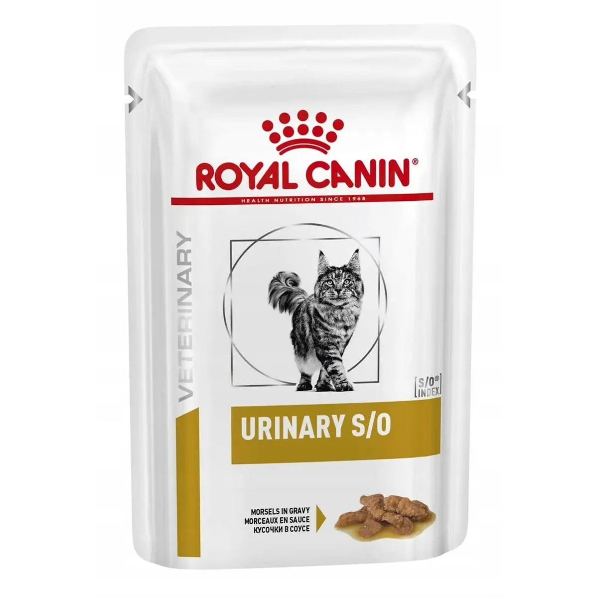 Cibo per gatti Royal Canin Feline Urinary S/O Morsels Carne 12 x 85 g