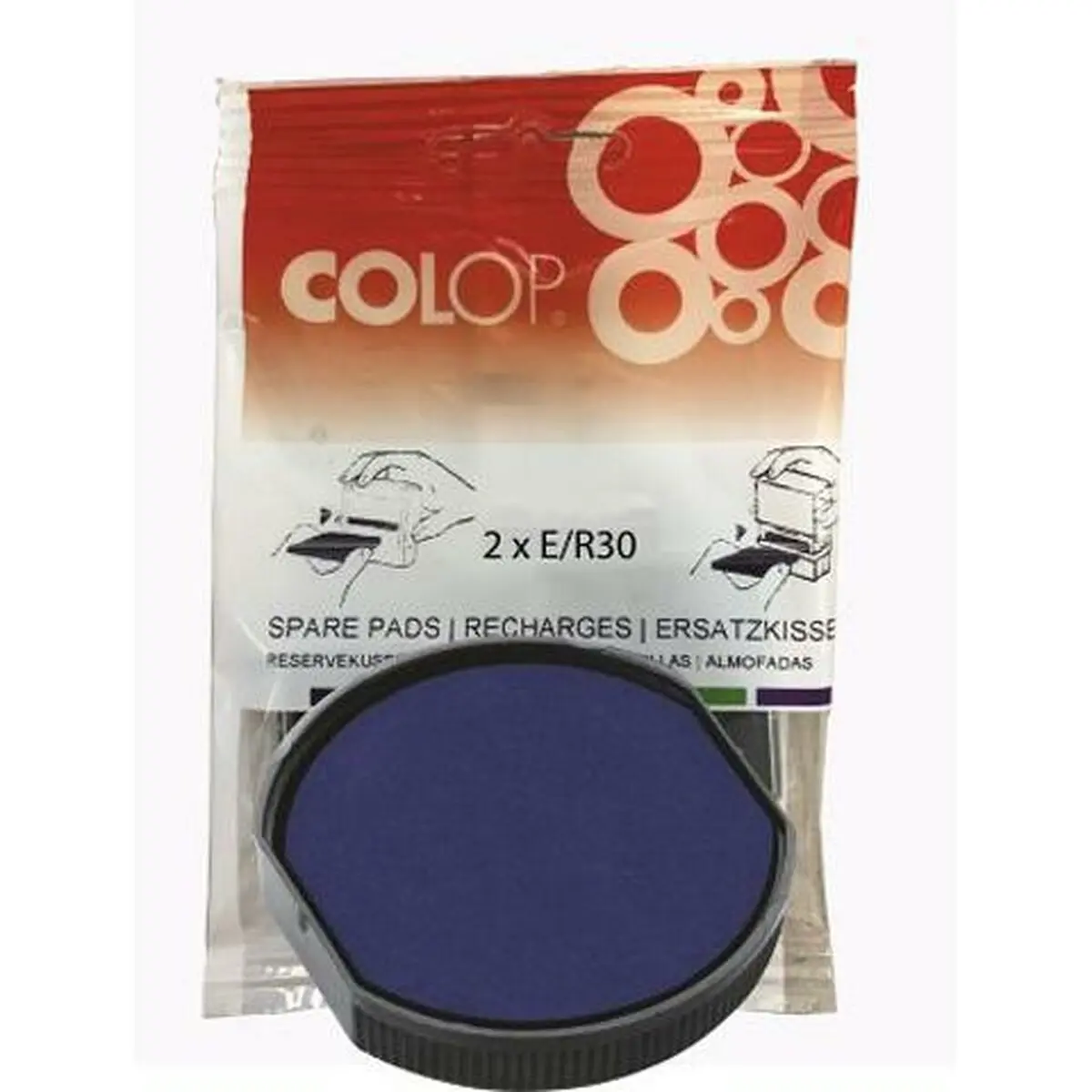 Sigillo Colop 107386 Azzurro Nero