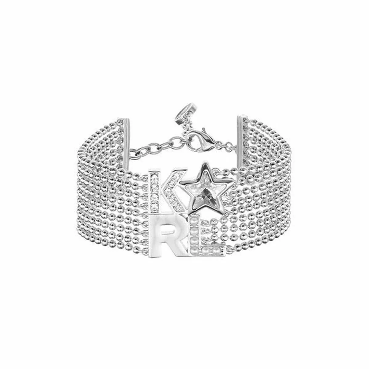 Bracciale Donna Karl Lagerfeld 5483575 Grigio 19 cm