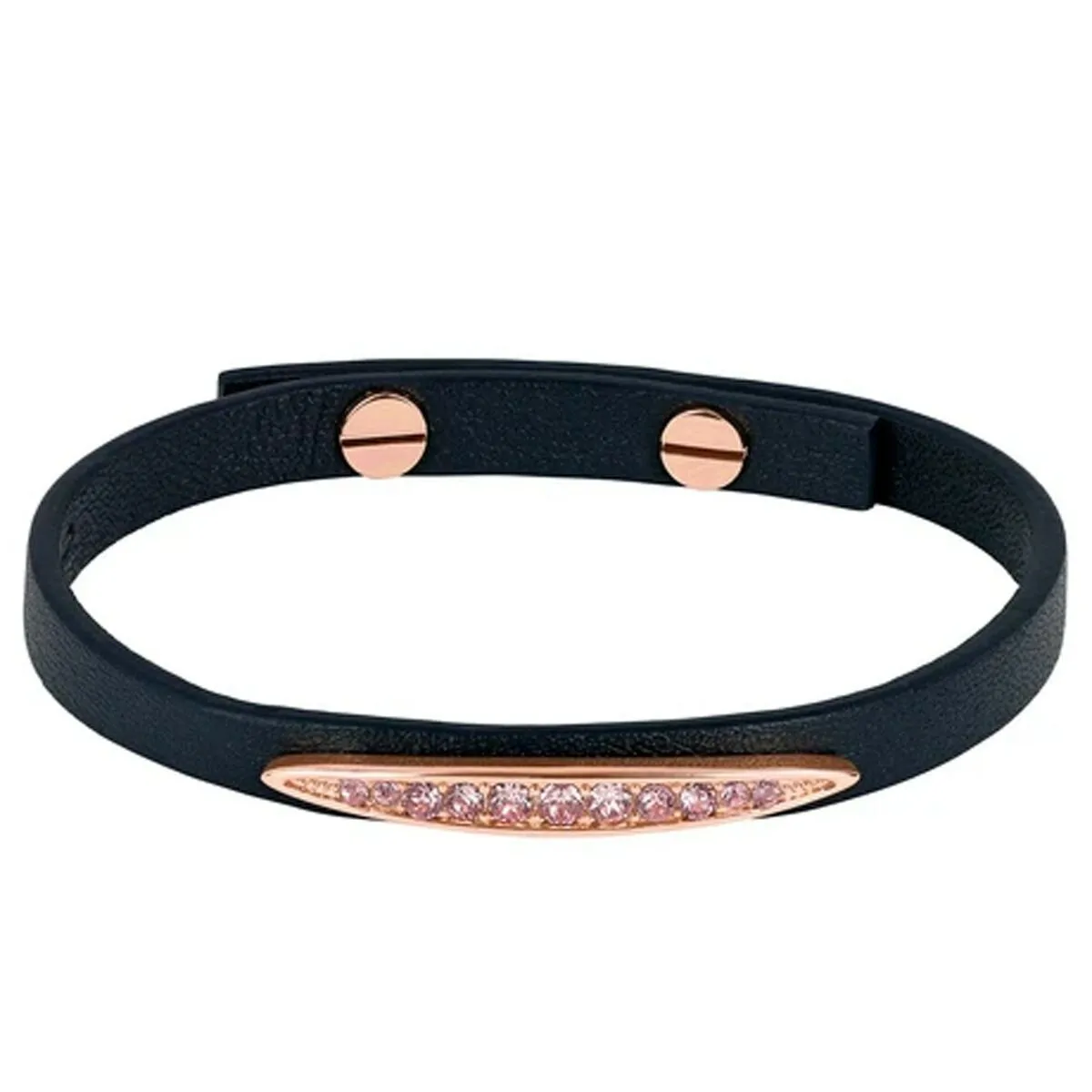 Bracciale Donna Adore 5490370 Nero 17 cm