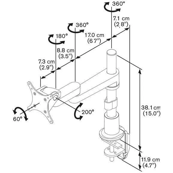 PFD 8523 SUPPORTO STATICO X SCHERMI