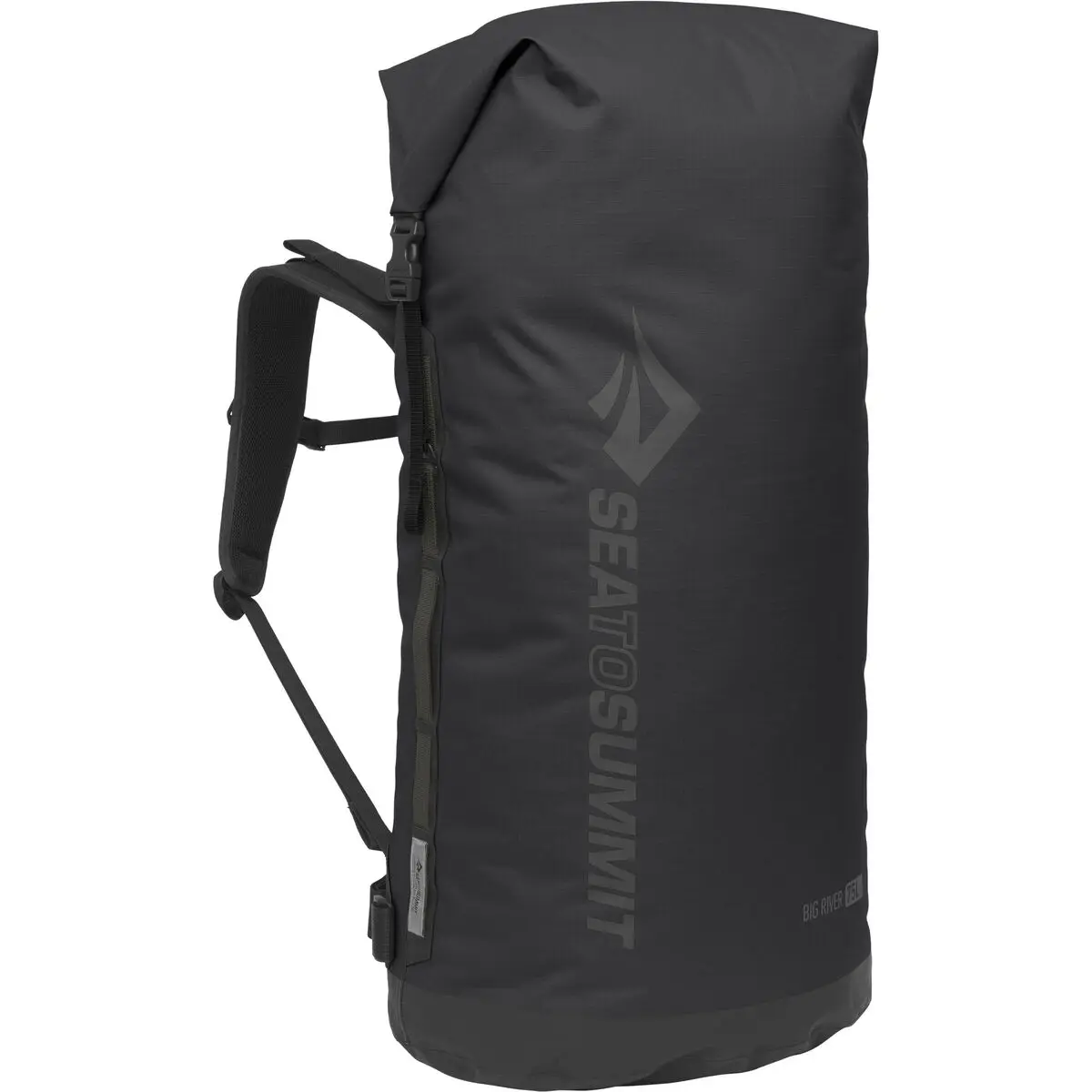 Borsa Ermetica Sportiva Impermeabile Sea to Summit Big River 75 L Jet Black