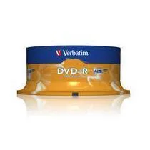 SPINDLE 25 DVD-R 4.7GB 16X CF.25  S