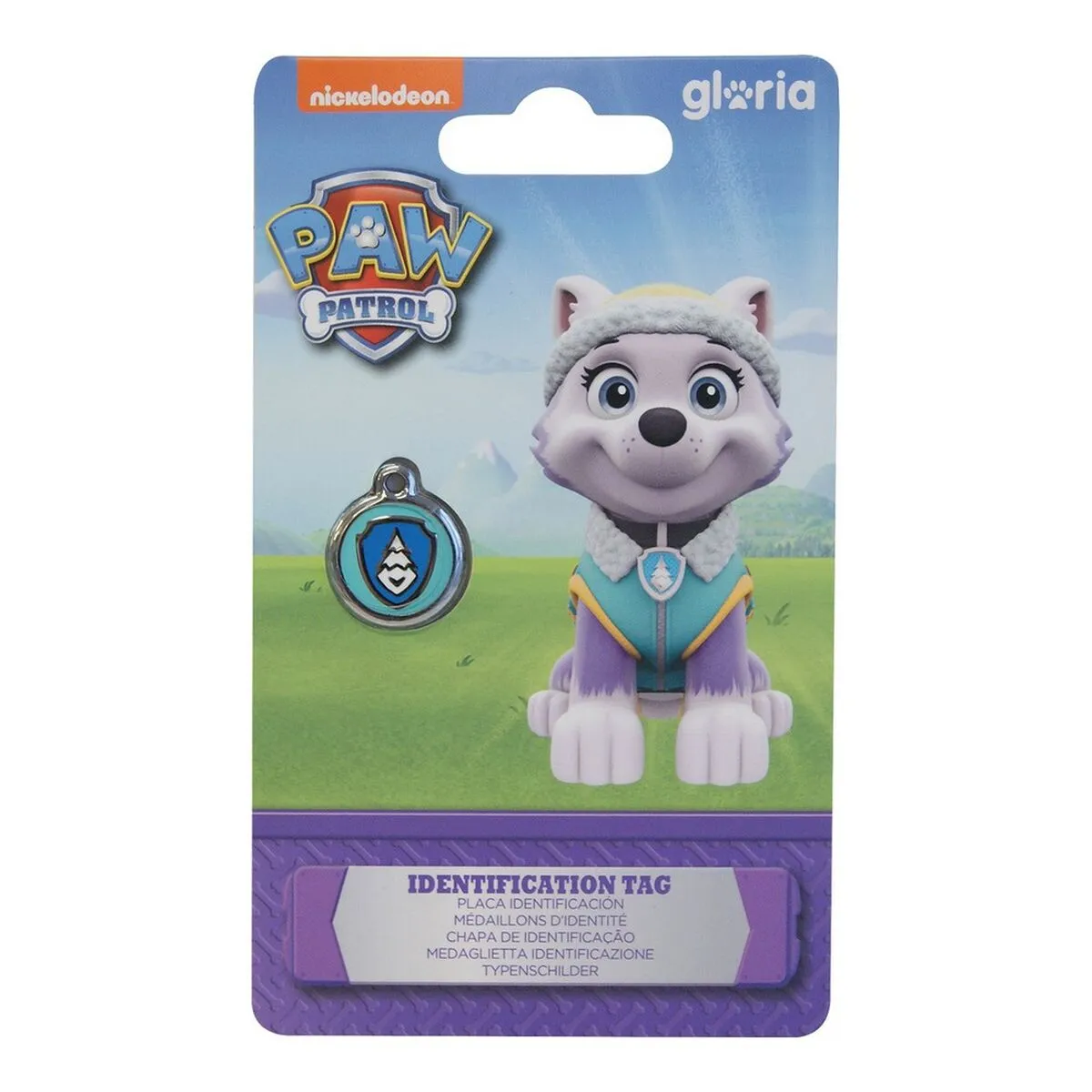 Targhetta per collana The Paw Patrol Everest Taglia S