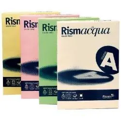 RISMACQUA A4 140G VERDE CHIARO 200F