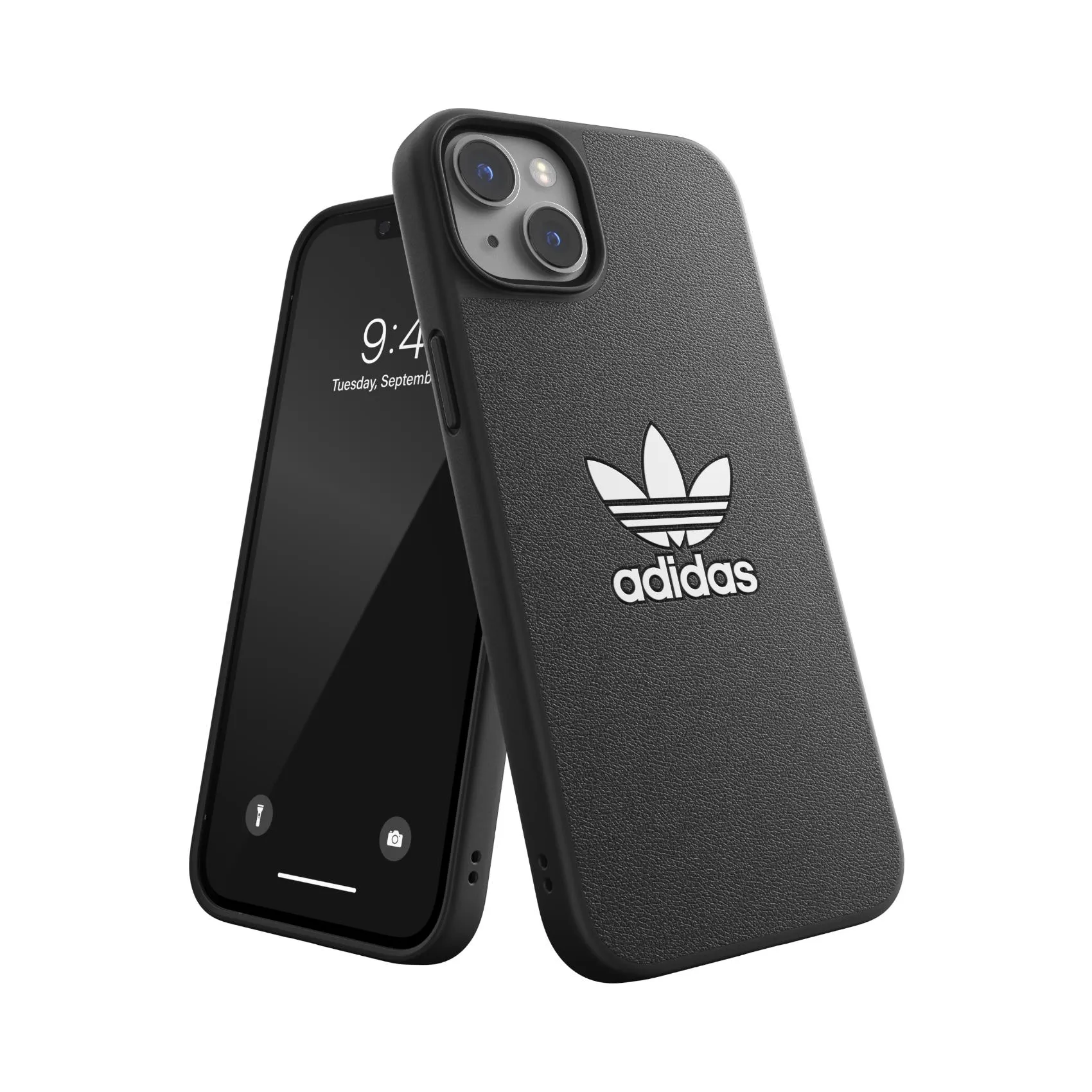 ADIDAS ICONIC IPHONE 14 PLUS BLACK