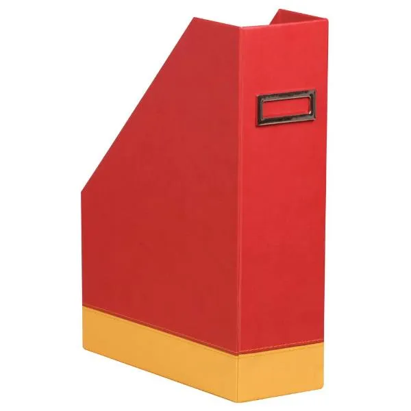 PORTARIVISTE ROSSO PAPAV 10X25X31CM