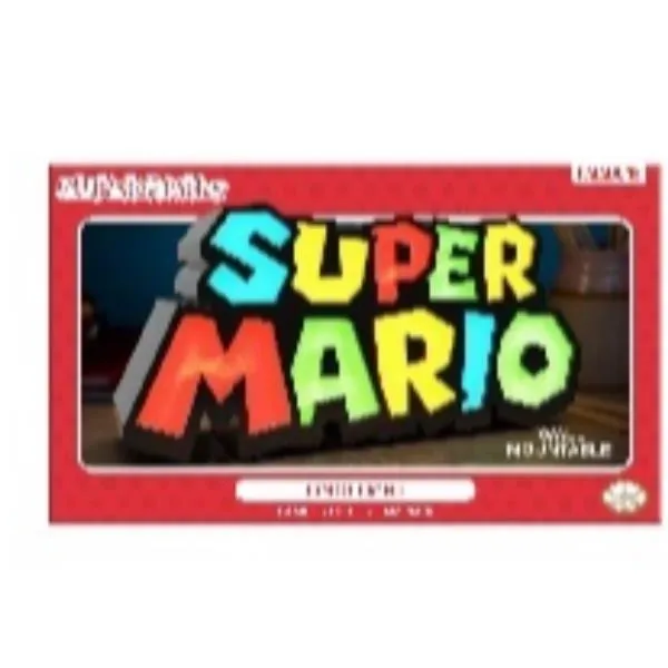 SUPER MARIO LOGO LIGHT