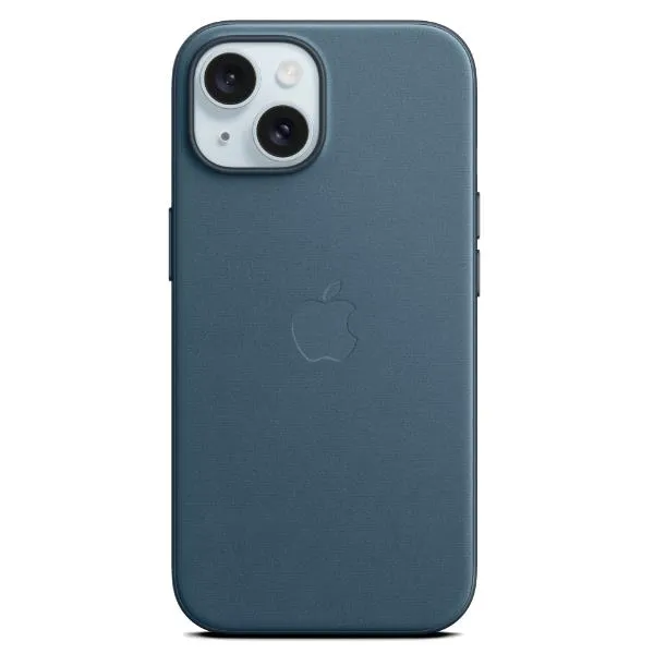 IPHONE 15 PLUS FINEWOVEN CASE BLUE