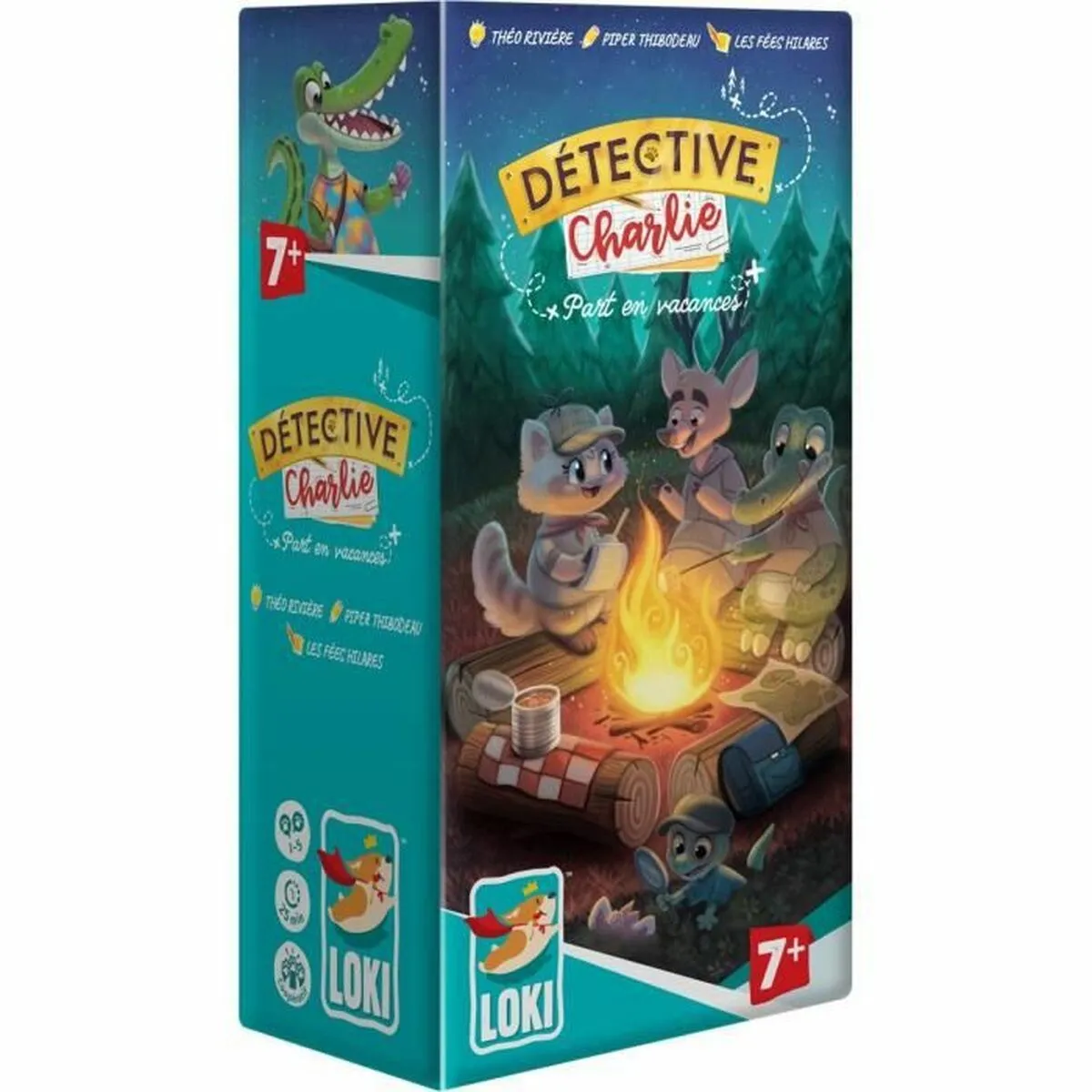 Gioco da Tavolo Iello Détective Charlie - Part en vacances