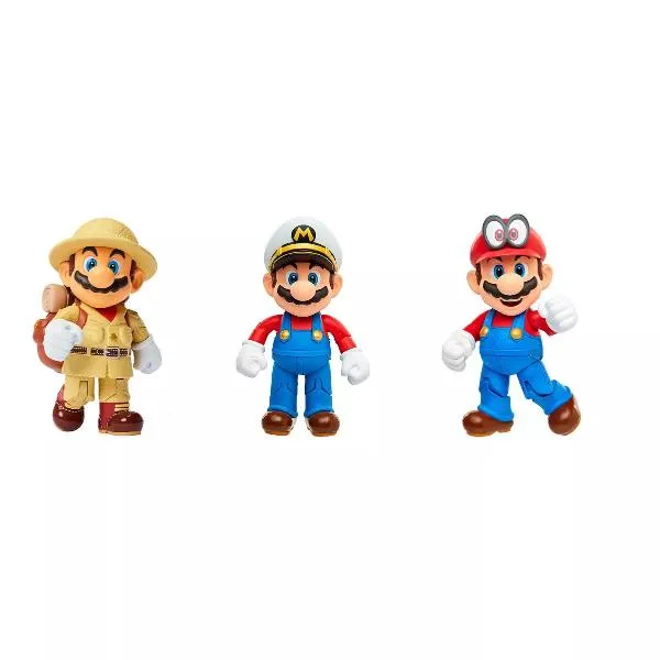 SUPER MARIO 4 MARIO ODYSSEY 3-PACK