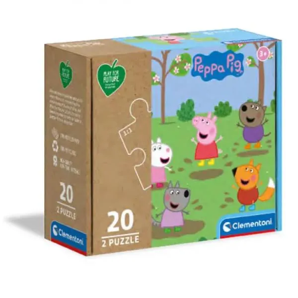 PUZZLE 2X20PZ PEPPA PIG