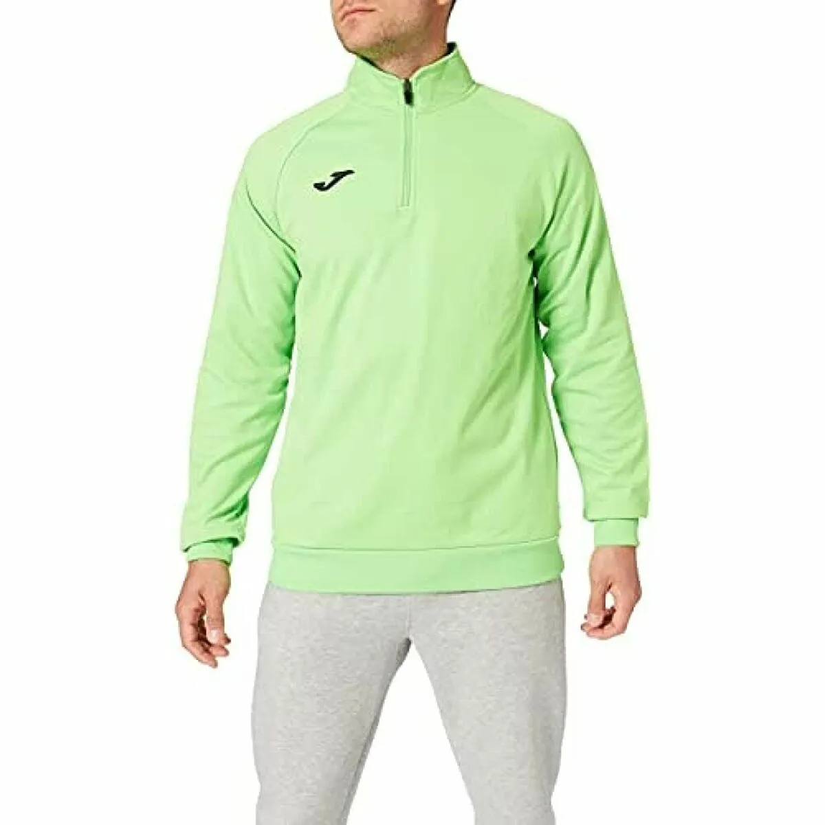 Felpa senza Cappuccio Uomo Faraon Joma Sport 100285. Verde