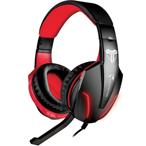 CUFFIE GAMING MULTIMEDIALI ROSSE