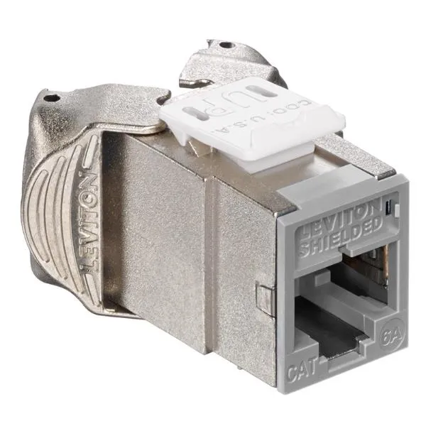 PRESA ATLAS RJ45S CAT.6A GRIGIO