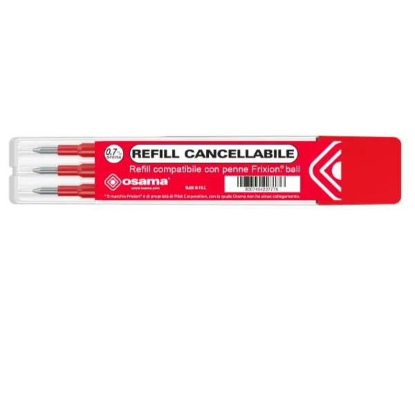 CF12 RISCRIVI REFILL GEL CANC ROSSO