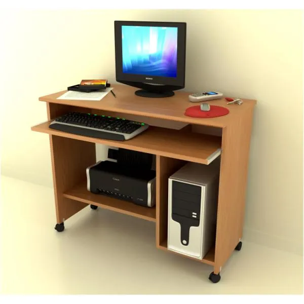 COMPUTER DESK  COL NOCE CHIARO