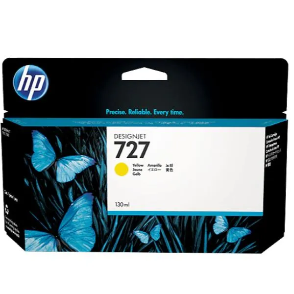 HP 727 130-ML YELLOW INK CARTRIDGE