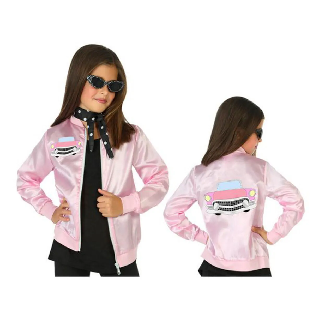 Costume per Bambini Grease Rosa (1 Pc)