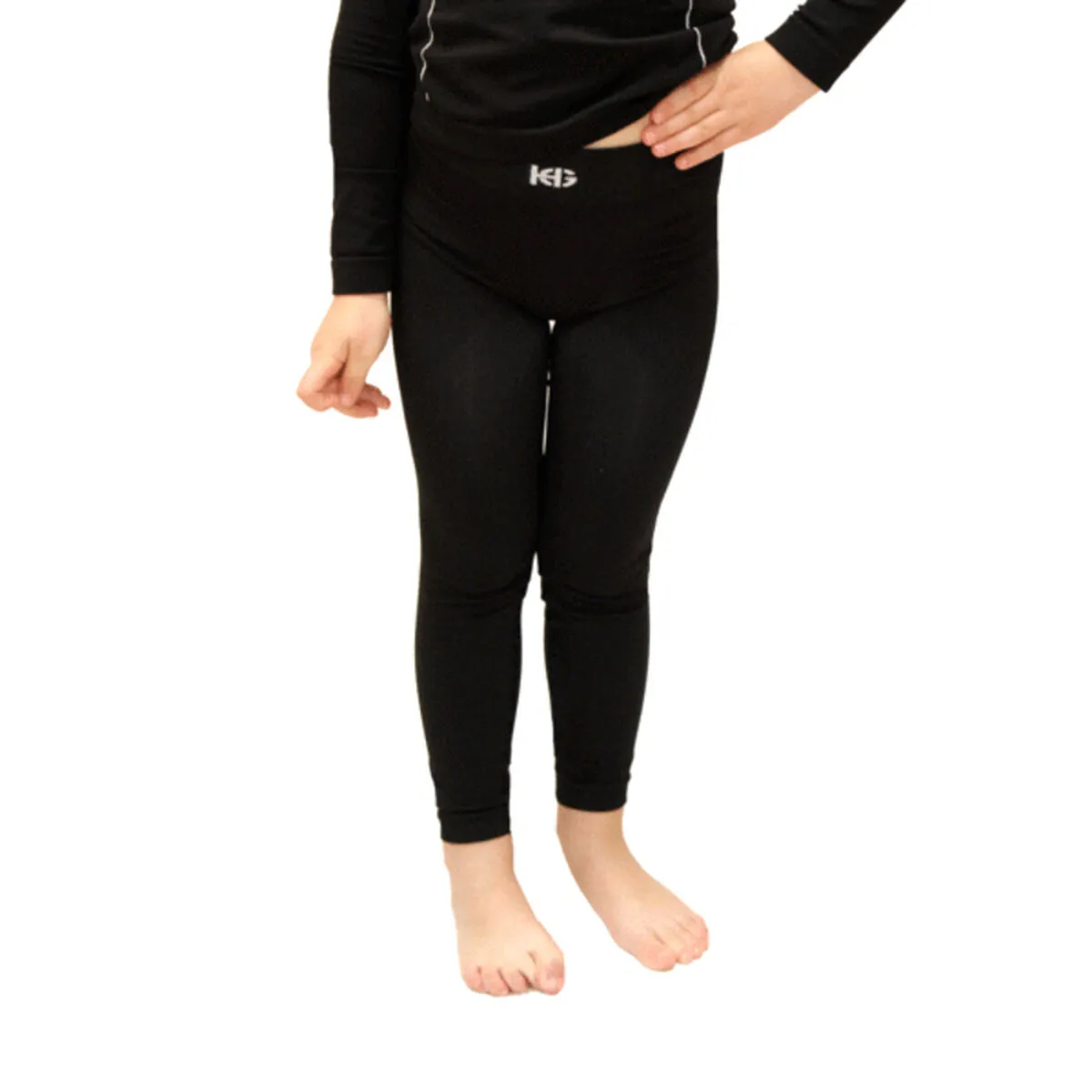 Leggings Sportivi per Bambini Sport Hg HG-9090 Nero