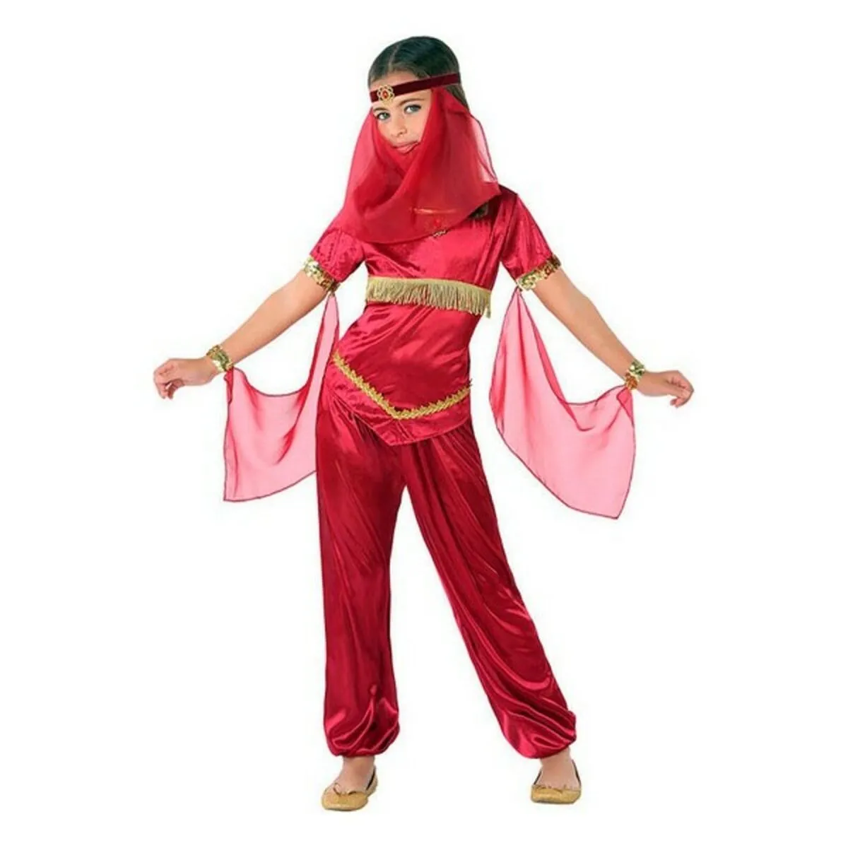 Costume per Bambini 114821 Rosso (4 Pezzi)