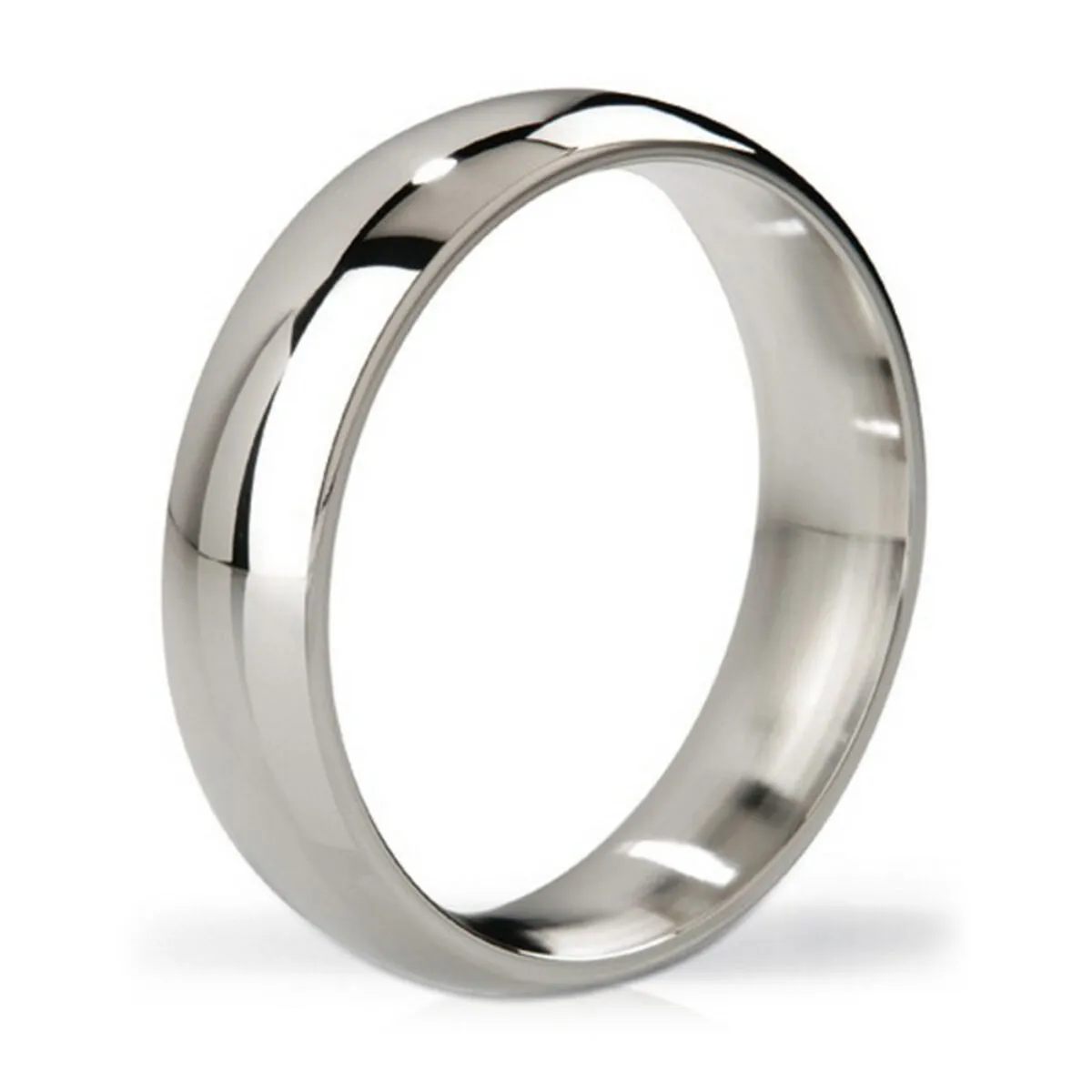 Anello Fallico in MetalloEarl Polished Steel Love Mystim