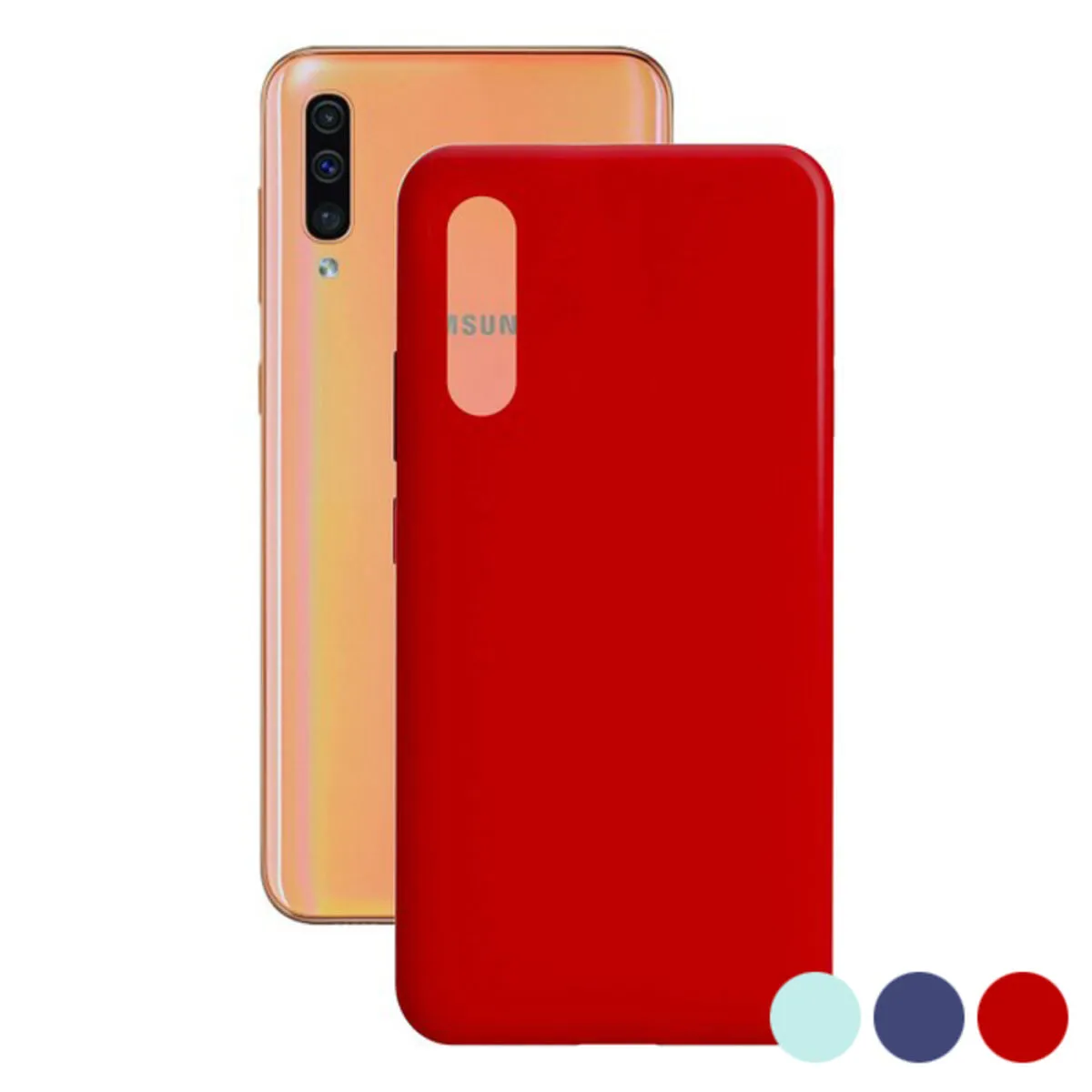 Custodia per Cellulare Samsung Galaxy A30S/A50 Contact Silk TPU Samsung