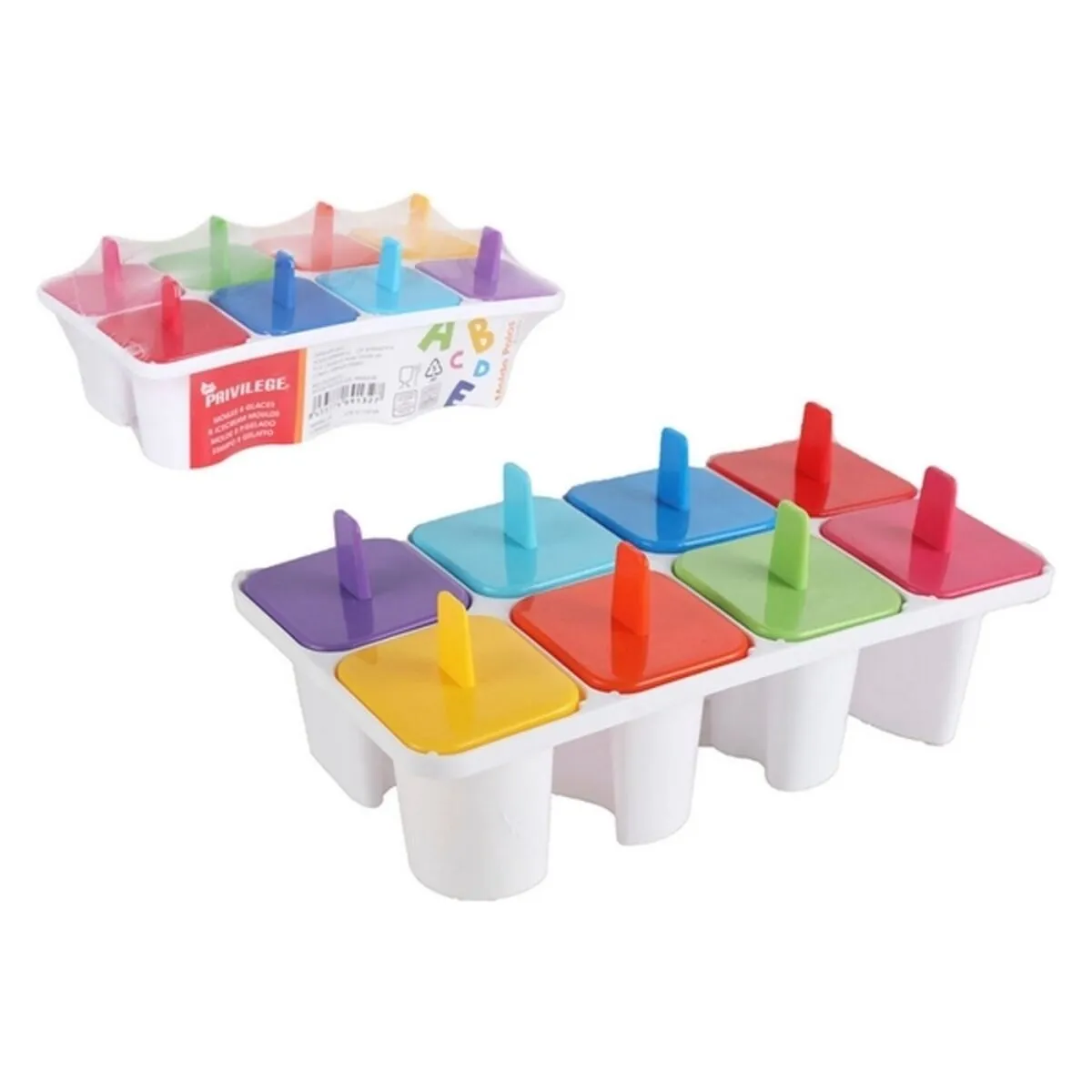 Stampo per Gelati Privilege Multicolore