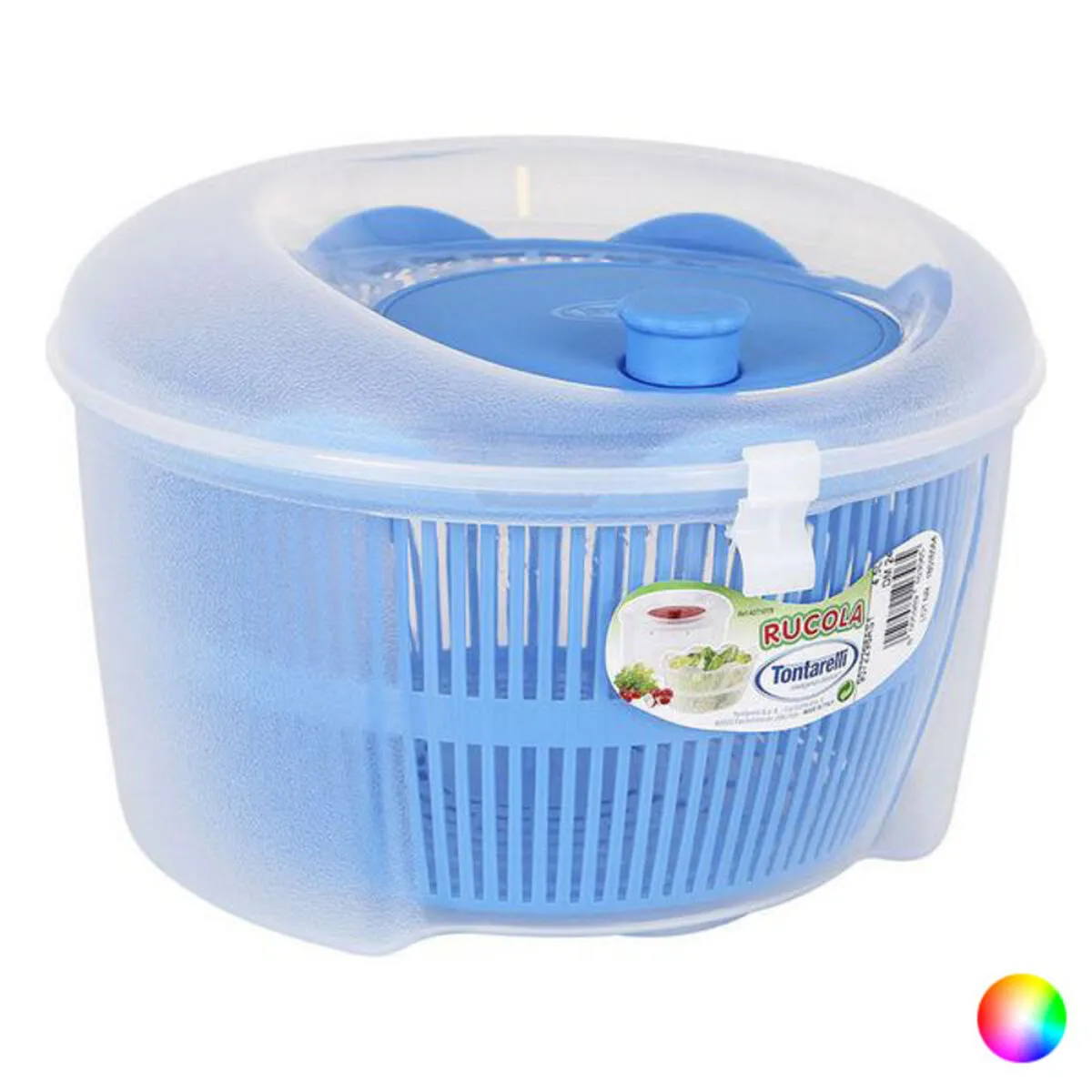 Centrifuga per Insalata Tontarelli 4,5 L Plastica (ø 24,5 x 16 cm)