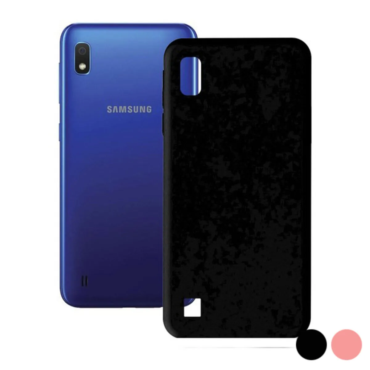 Custodia per Cellulare Samsung Galaxy A10 KSIX Soft Cover TPU Samsung