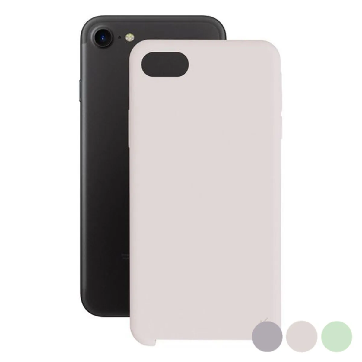 Custodia per Cellulare iPhone 7/8 KSIX Soft