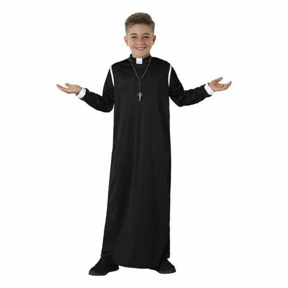 Costume per Bambini Prete Nero