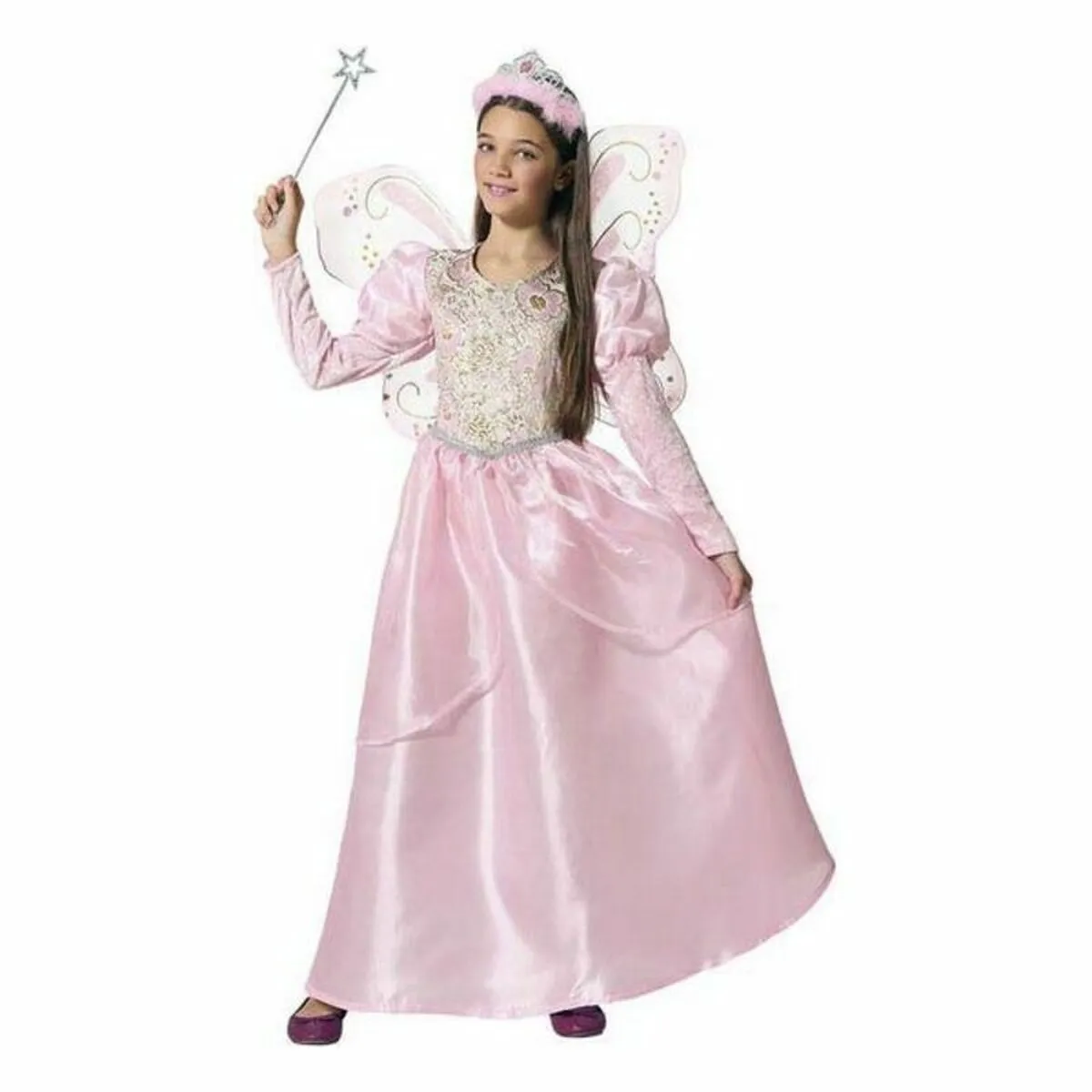 Costume per Bambini Fata madrina Rosa