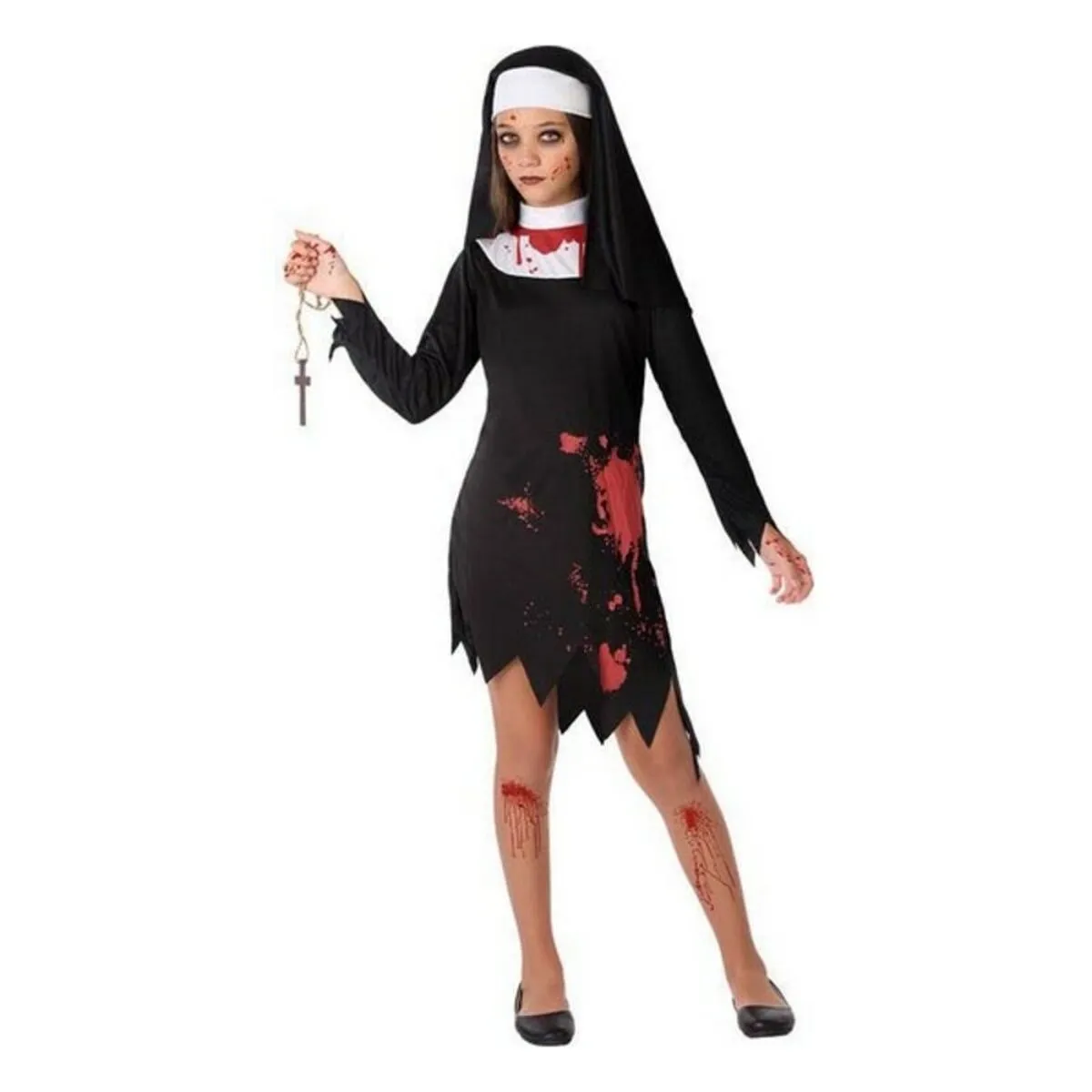 Costume per Bambini Nero Zombies (2 Unità)