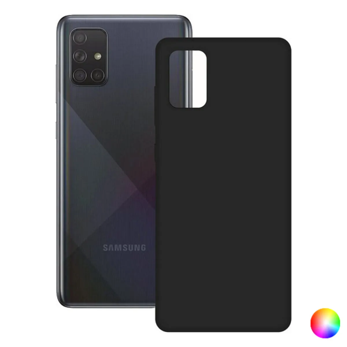 Custodia per Cellulare Galaxy A51 KSIX Silk