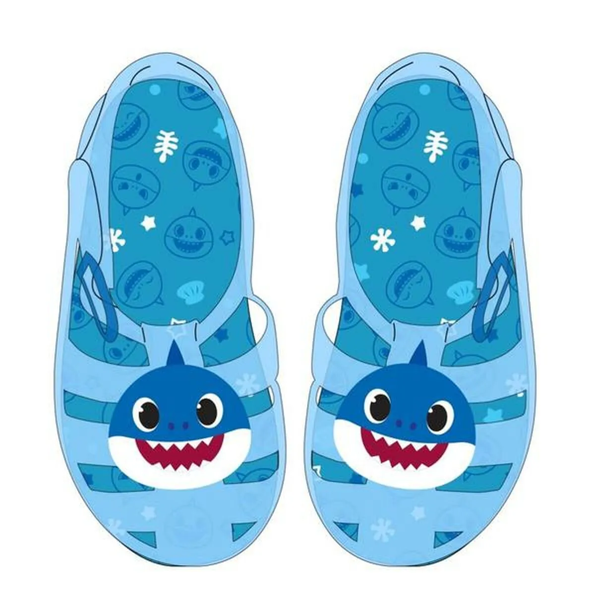 Sandali per Bambini Baby Shark Azzurro