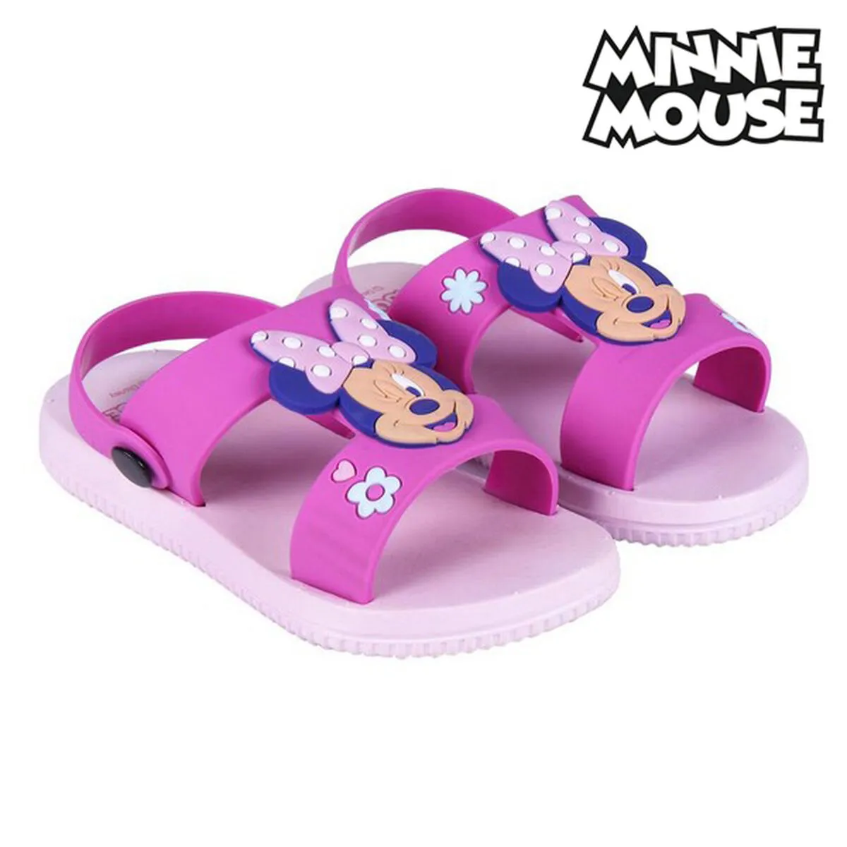 Sandali per Bambini Minnie Mouse Rosa