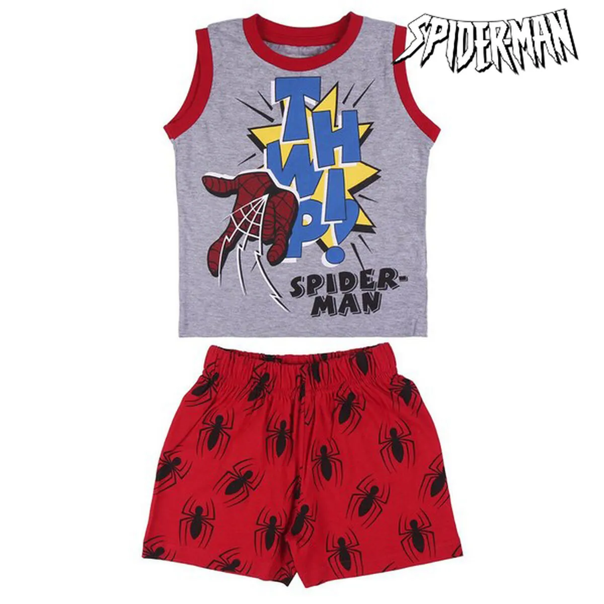 Pigiama Per bambini Spider-Man Grigio