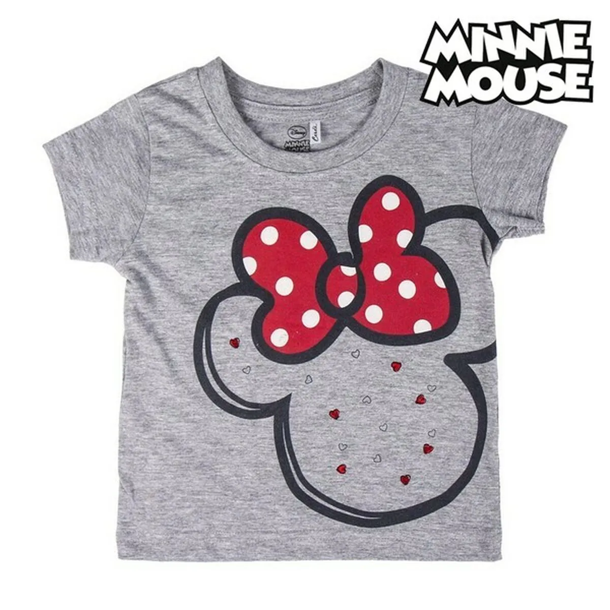 Maglia a Maniche Corte per Bambini Minnie Mouse