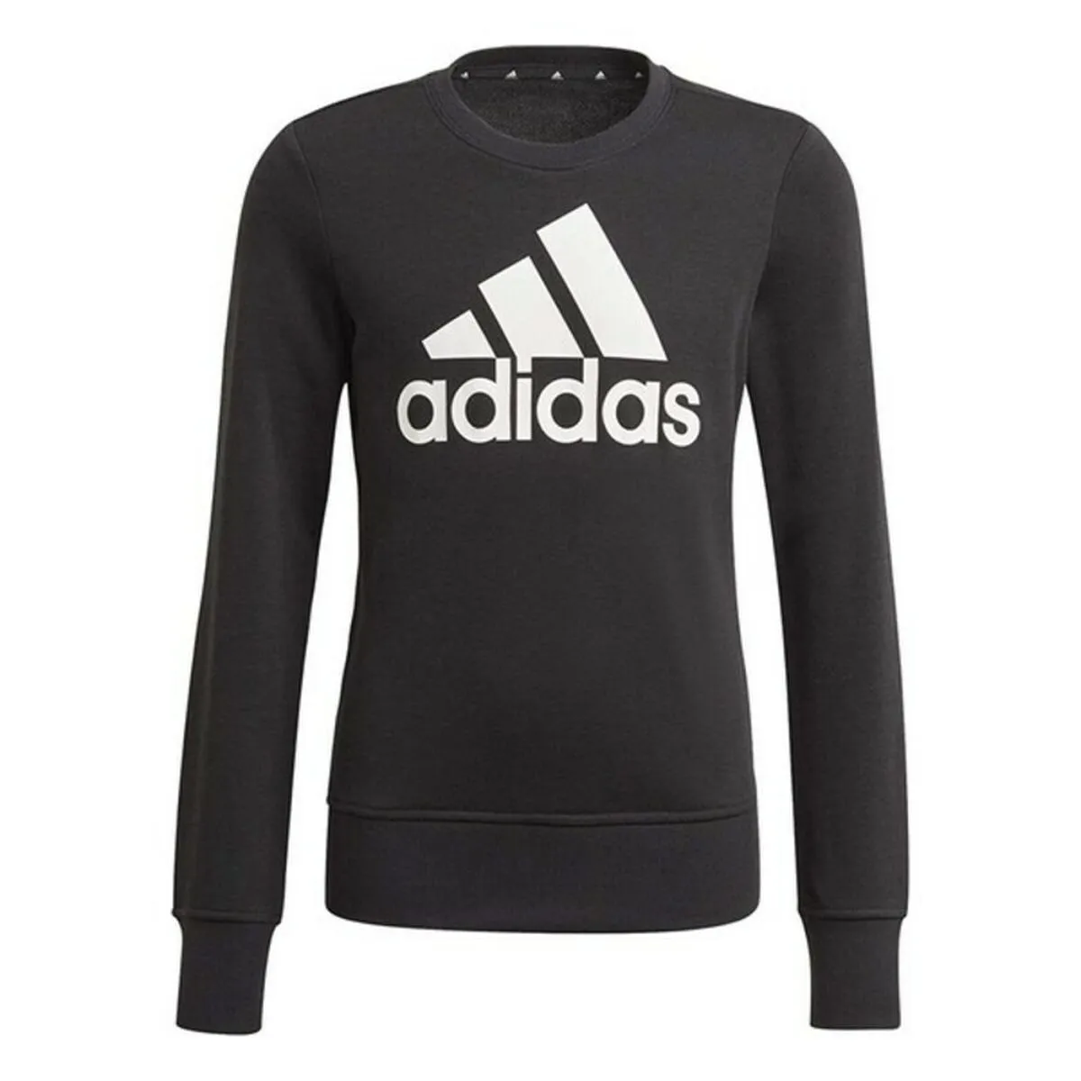 Felpa senza Cappuccio da Bambina  G BL SWT Adidas  GP0040 Nero Per bambini