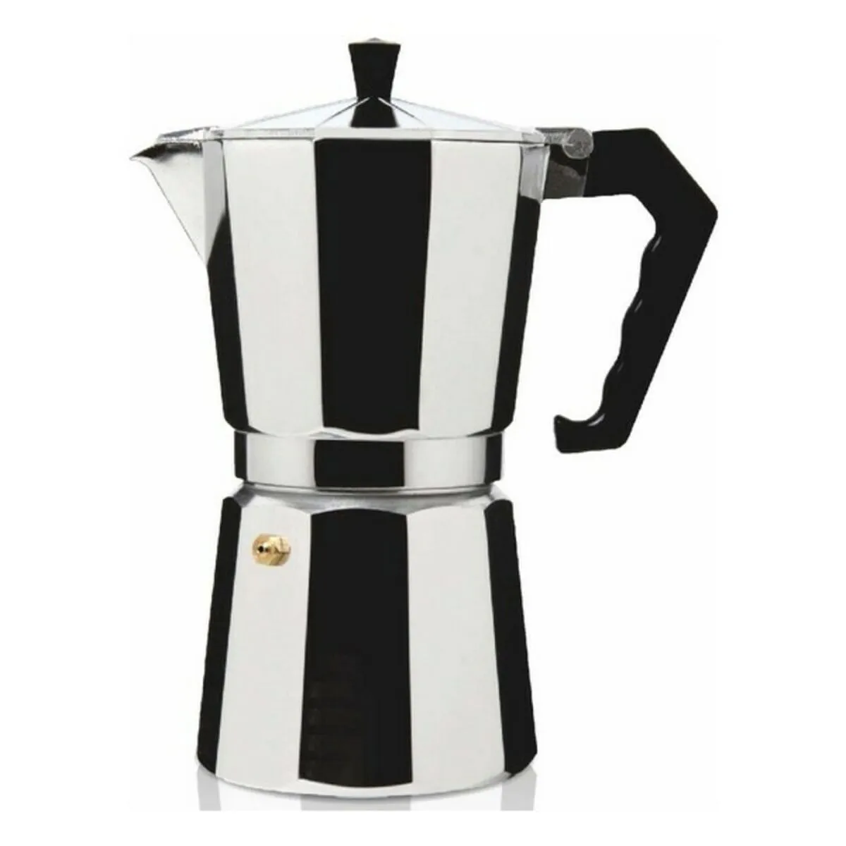 Cafettiera Italiana Haeger Moka Alluminio