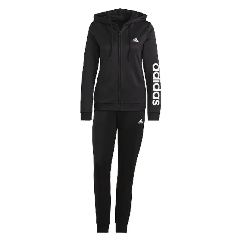 Tuta da Donna Adidas W LIN FT TS GM5575 Nero