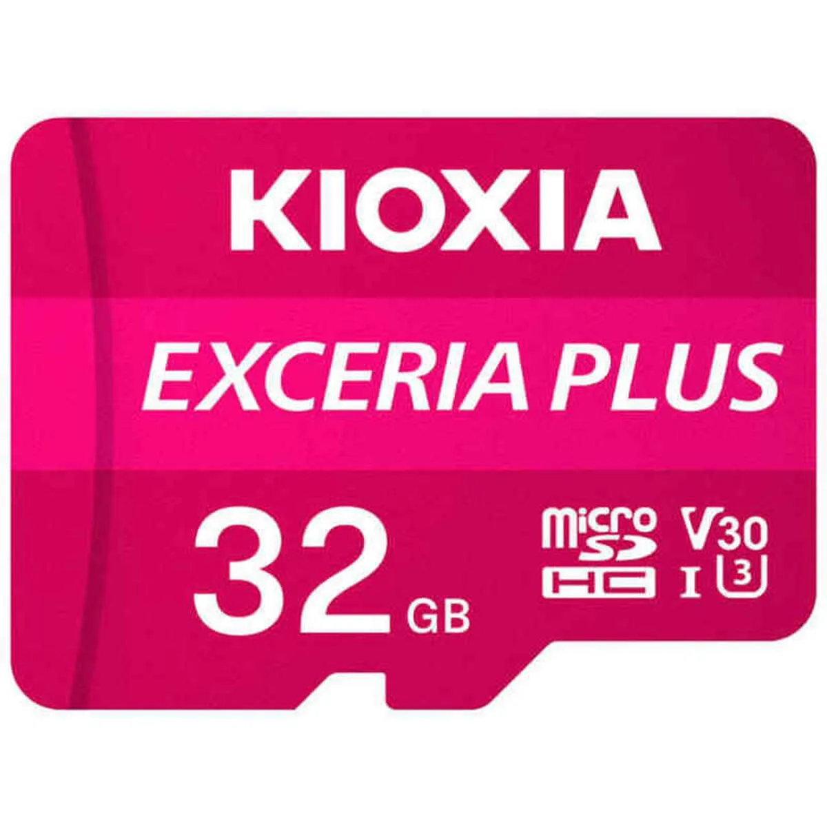 Scheda Di Memoria Micro SD con Adattatore Kioxia Exceria Plus Rosa Classe 10 UHS-I U3