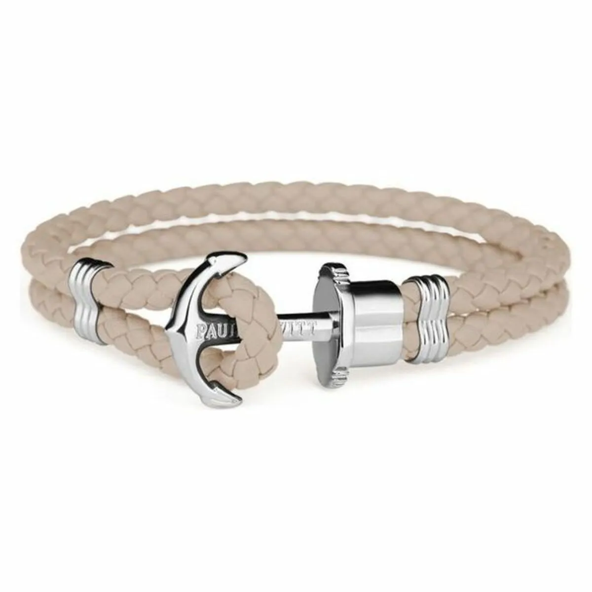 Bracciale Paul Hewitt PH-PH-L-S-H Beige Pelle