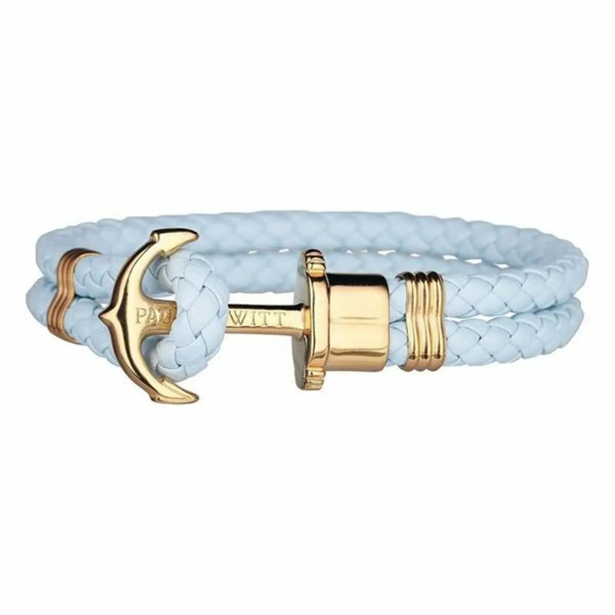 Bracciale Unisex Paul Hewitt PH-PH-L-G-BS Pelle (16-17 cm) (19-20 cm)