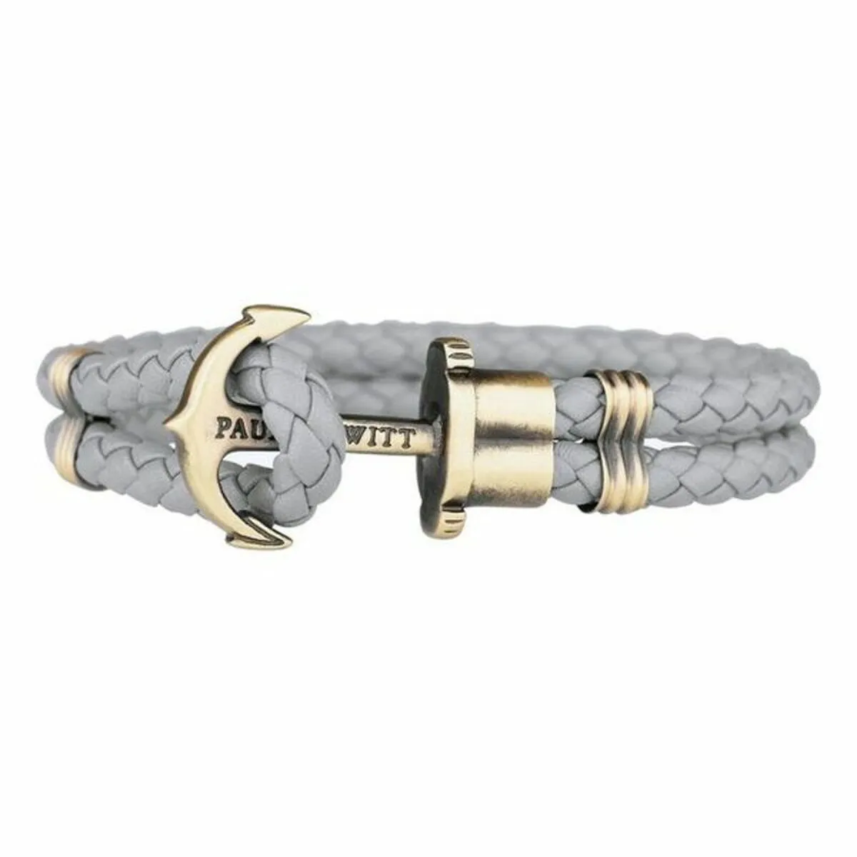 Bracciale Unisex Paul Hewitt PH-PH-L-M-GR Pelle (15-16 cm) (18-19 cm)